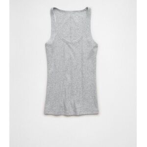 COPY - COPY - American Eagle Outfitters Gray Fitted Sleeveless Tank Top